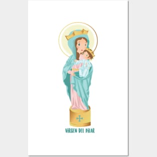 Our lady of the Pilar Posters and Art